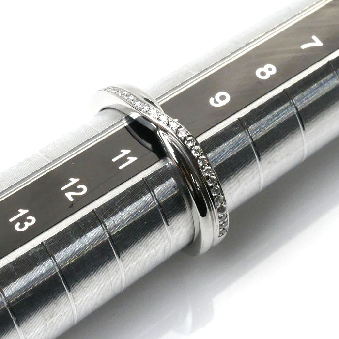 Harry Winston Pt950 Platinum Diamond Band Ring