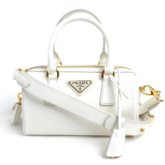 Prada Saffiano Leather 2Way Top Handle Bag