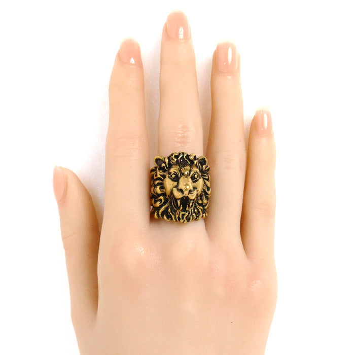 Gucci Lion Head Ring 18