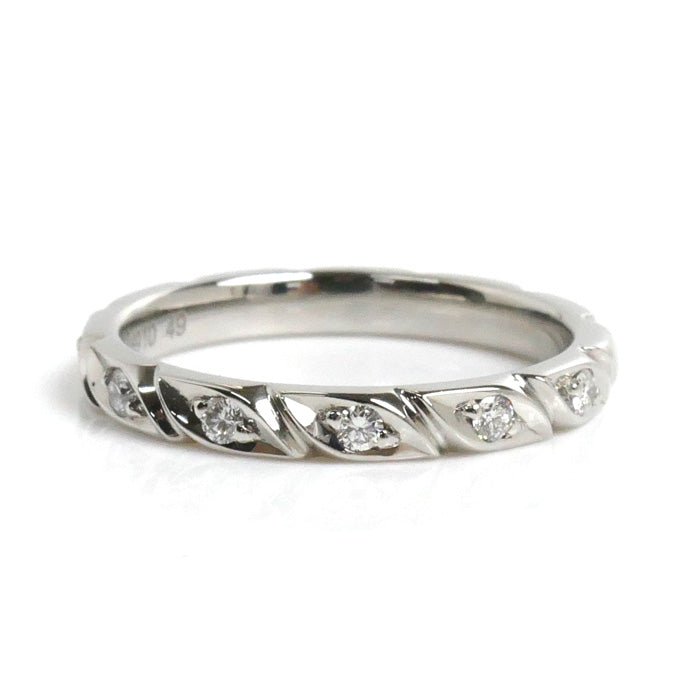 Chaumet Platinum Diamond Torsade Ring