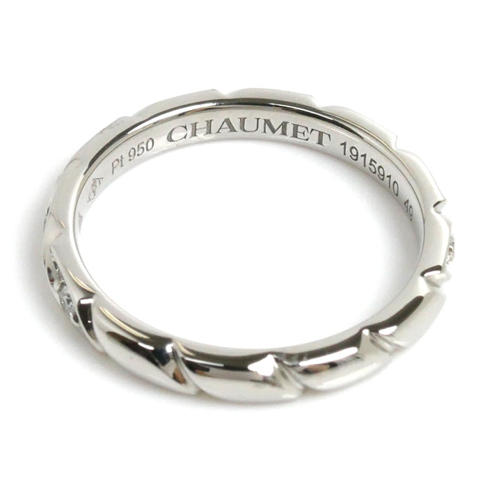 Chaumet Platinum Diamond Torsade Ring