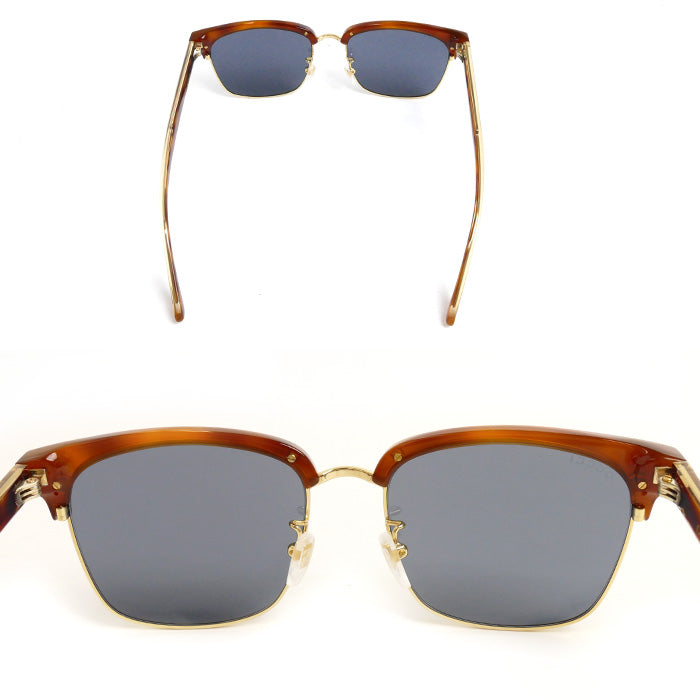 Gucci GG0382S Unisex Sunglasses Brown Gray