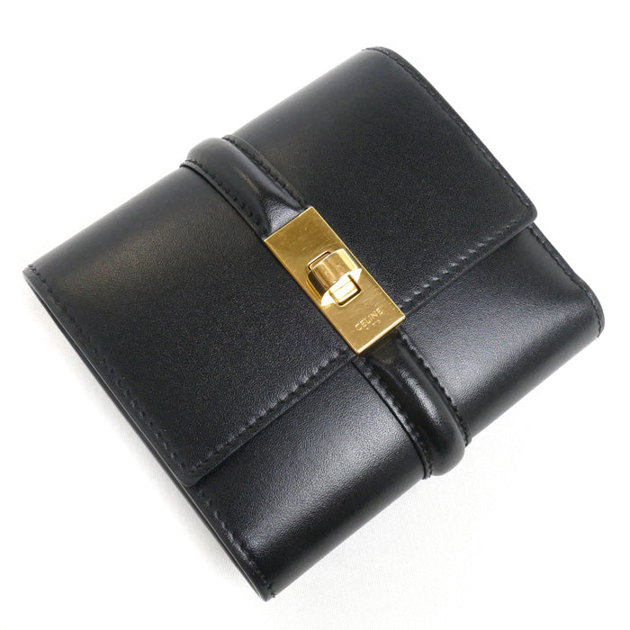 Celine Small Trifold Wallet Black