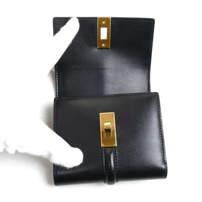 Celine Small Trifold Wallet Black