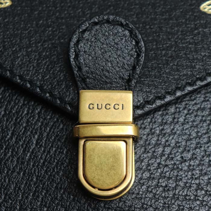 Gucci Leather Bee Star Waist Bag 500964