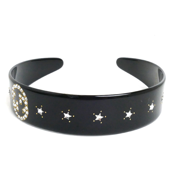 Gucci Crystal Interlocking G Headband