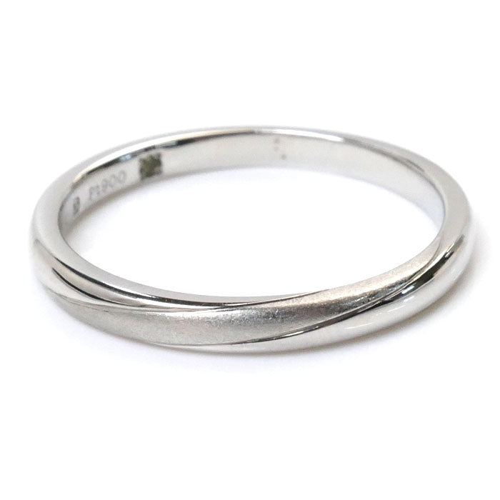 canal4℃ Pt900 Platinum Ring Size 15