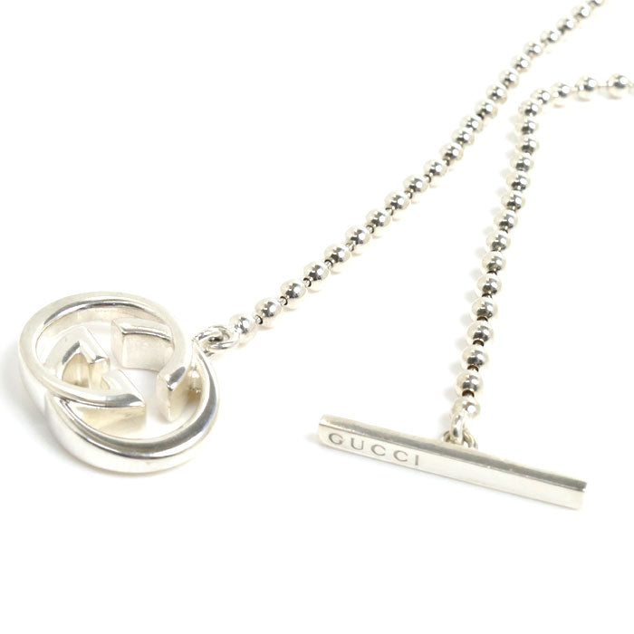 Gucci Silver 925 Interlocking G Necklace