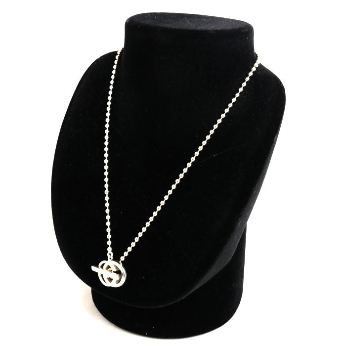 Gucci Silver 925 Interlocking G Necklace