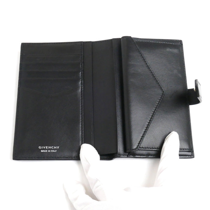 Givenchy G-Cut Medium Bifold Wallet Black