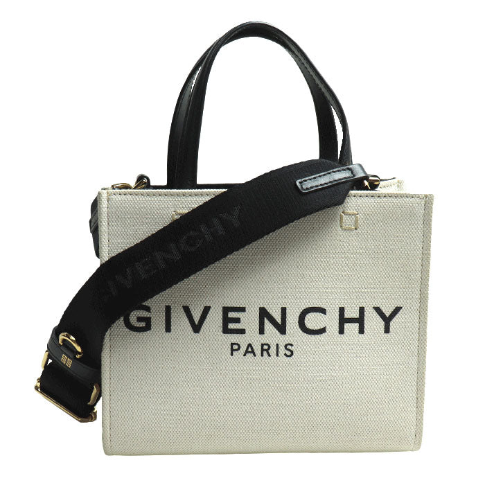 Givenchy Canvas Leather 2WAY Handbag