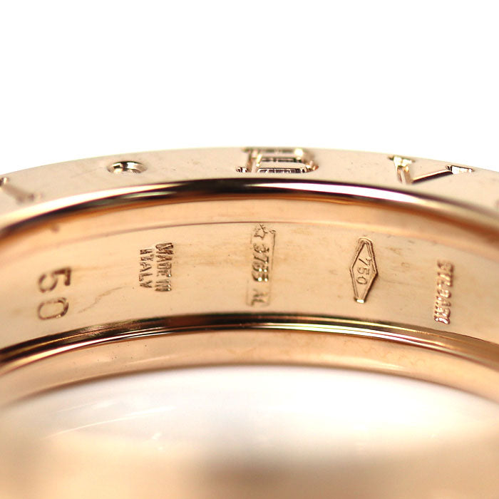 Bvlgari K18PG Pink Gold B-ZERO1 Ring