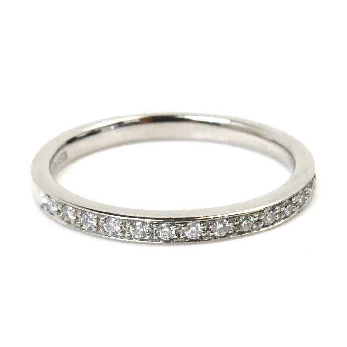 4℃ Pt950 Platinum Diamond Ring Size 8