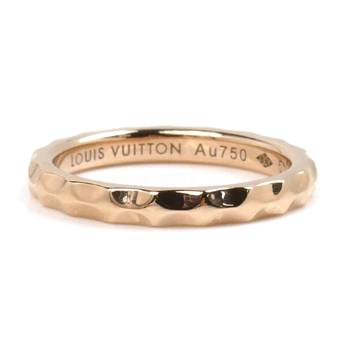 Louis Vuitton Pink Gold Monogram Ring Q9F73E