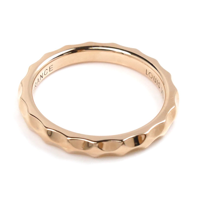 Louis Vuitton Pink Gold Monogram Ring Q9F73E