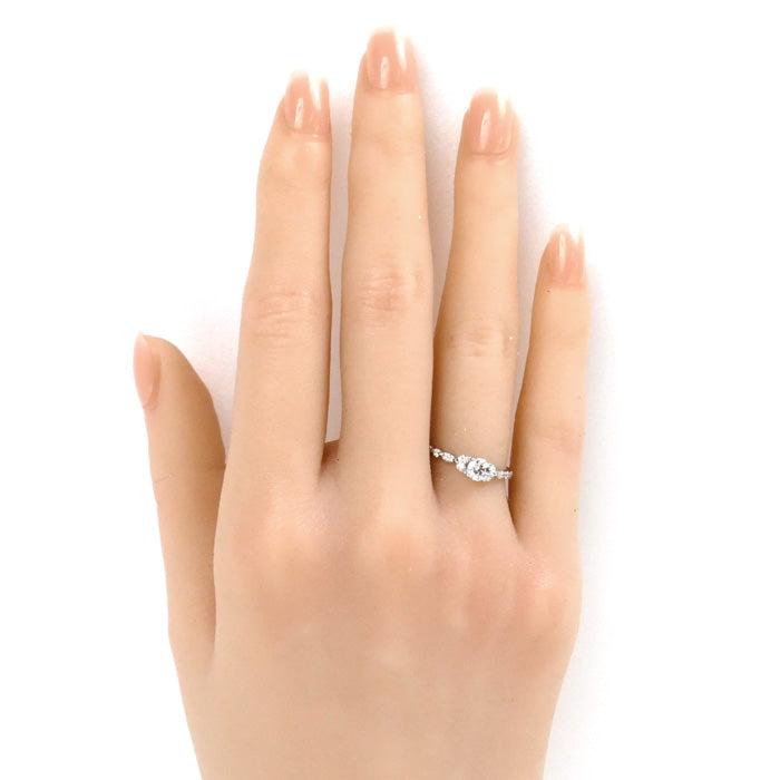 AHKAH Platinum Diamond Ring PE0008310200