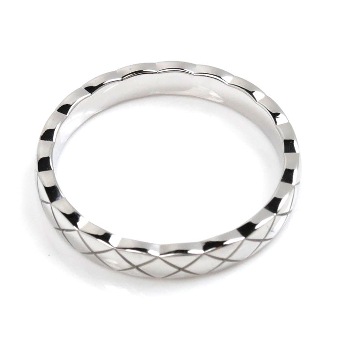 Chanel White Gold Coco Crush Mini Ring J11793