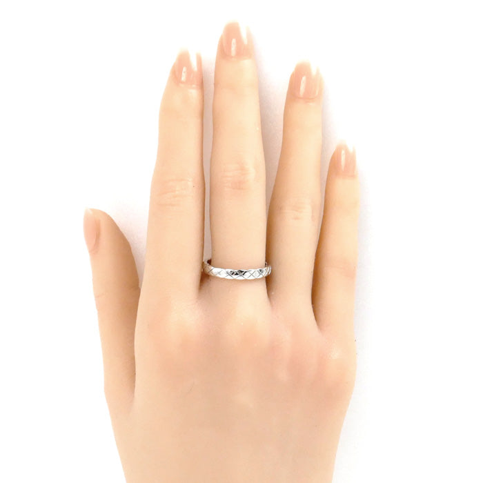 Chanel White Gold Coco Crush Mini Ring J11793