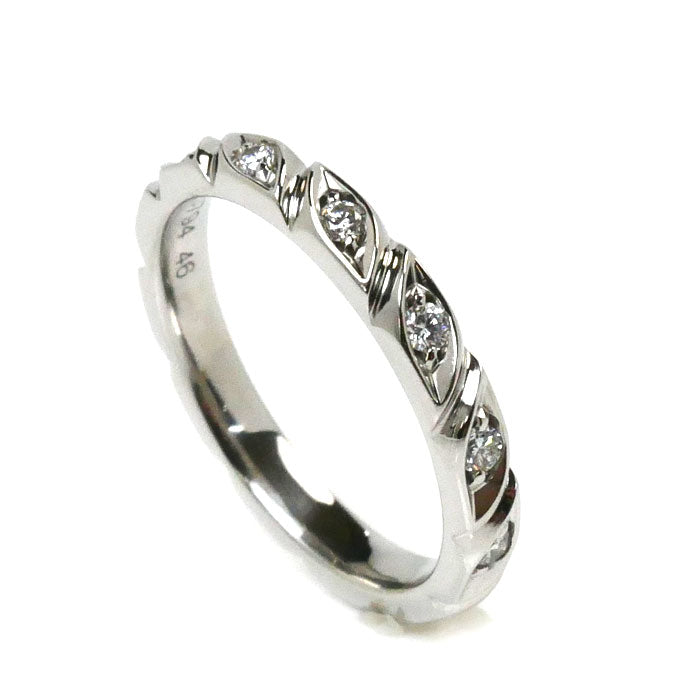 Chaumet Pt950 Platinum 8P Diamond Ring