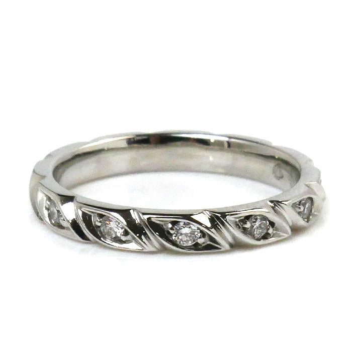 Chaumet Pt950 Platinum 8P Diamond Ring