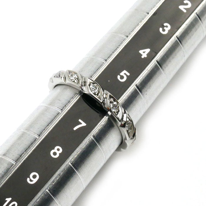 Chaumet Pt950 Platinum 8P Diamond Ring