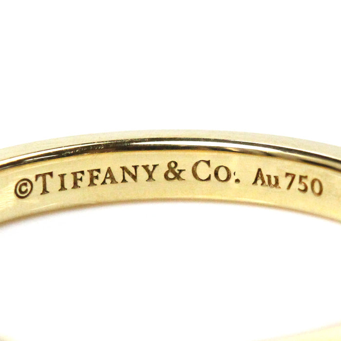 Tiffany & Co Yellow Gold Diamond Classic Band Ring