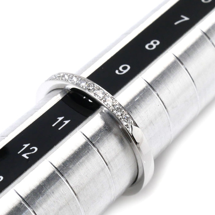 4℃ K18WG White Gold Diamond Ring