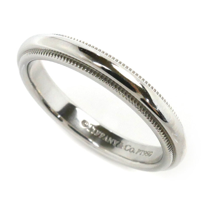 Tiffany & Co Pt950 Platinum Milgrain Band Ring