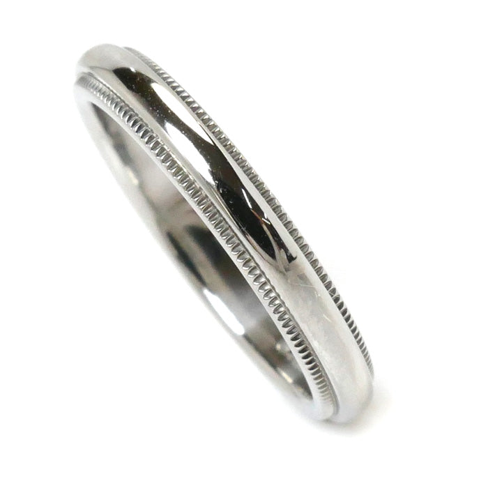 Tiffany & Co Pt950 Platinum Milgrain Band Ring