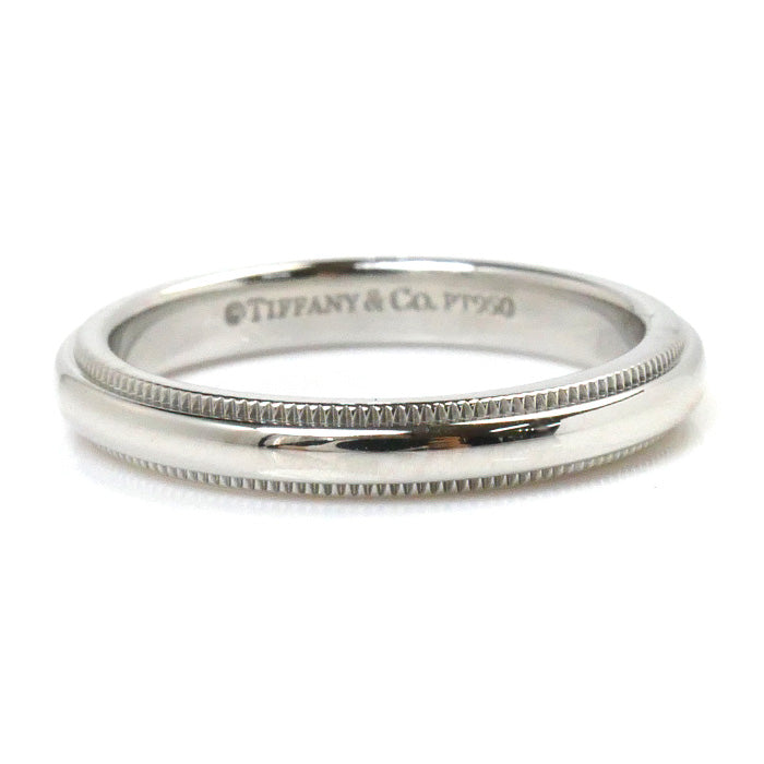 Tiffany & Co Pt950 Platinum Milgrain Band Ring