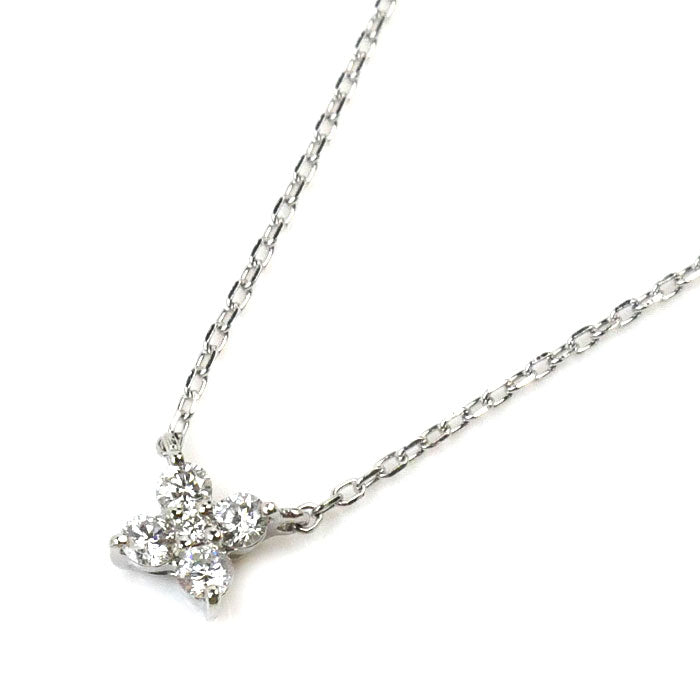 Vendome Aoyama Diamond Corolla Necklace Pt850/Pt950