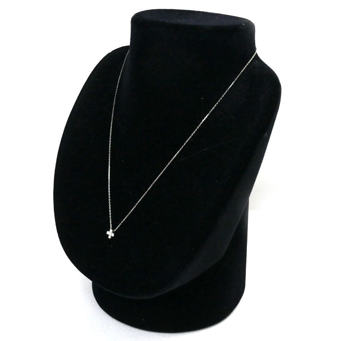 4℃ Pt850 Platinum Diamond Necklace