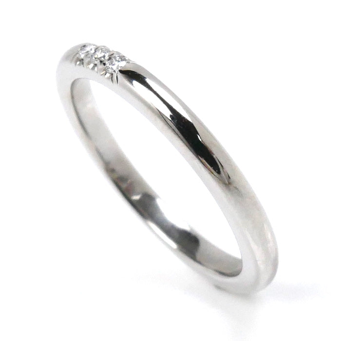 Tiffany & Co Platinum Diamond Classic Band Ring