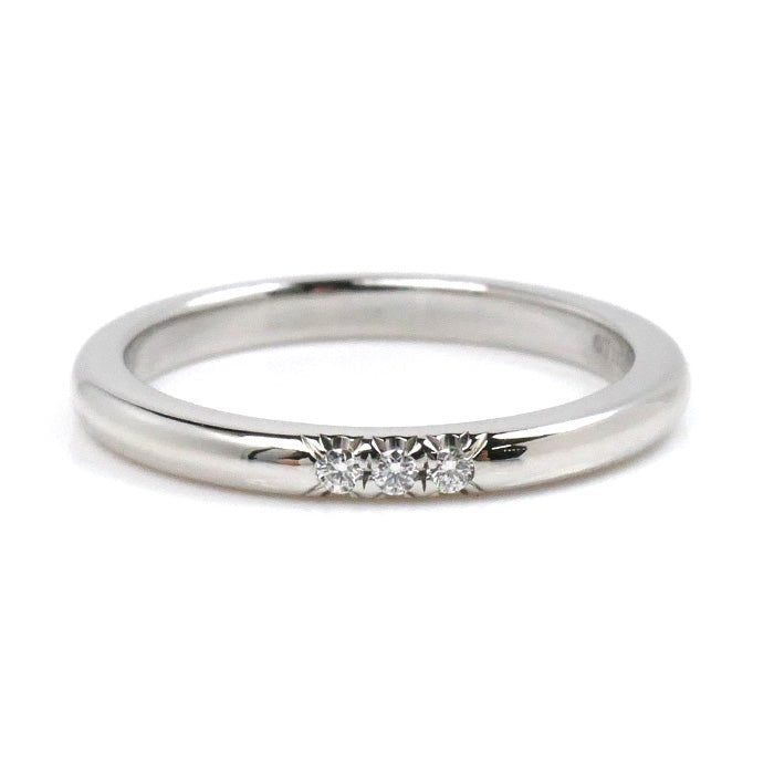 Tiffany & Co Platinum Diamond Classic Band Ring