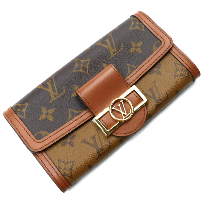 Louis Vuitton Monogram Reverse Long Wallet M46645