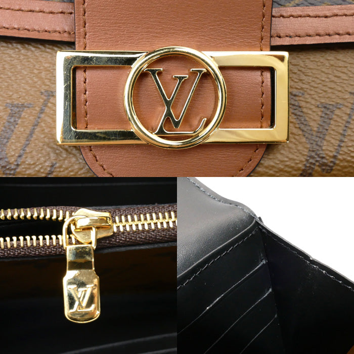 Louis Vuitton Monogram Reverse Long Wallet M46645