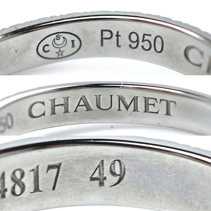 Chaumet Pt950 Platinum Diamond Ring