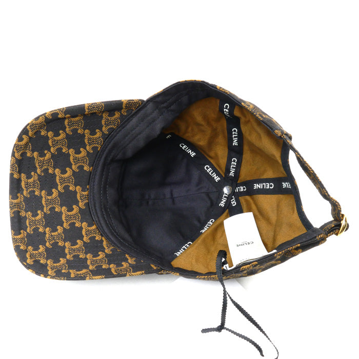 Celine Triomphe Cap Brown