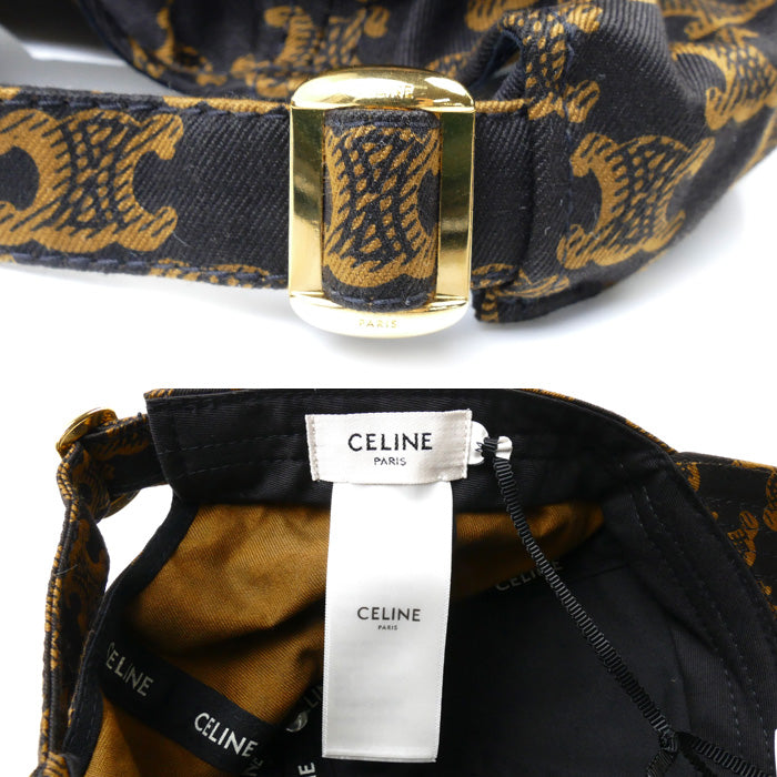 Celine Triomphe Cap Brown