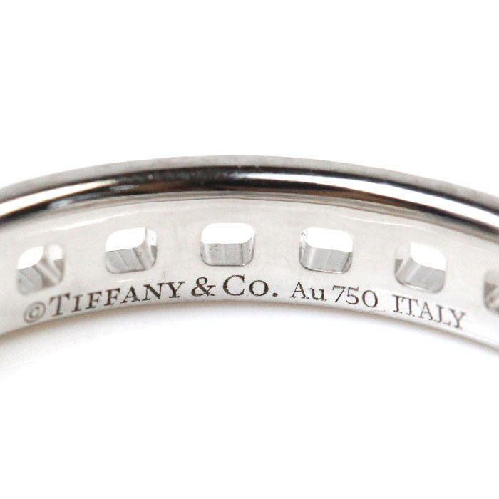 Tiffany & Co White Gold True Narrow Ring