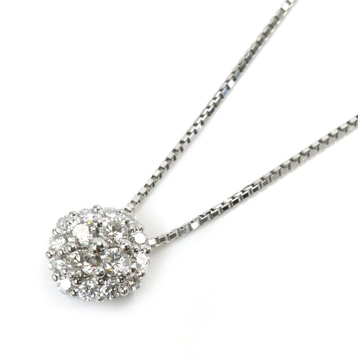 Vendome Aoyama Diamond Necklace Pt950/850