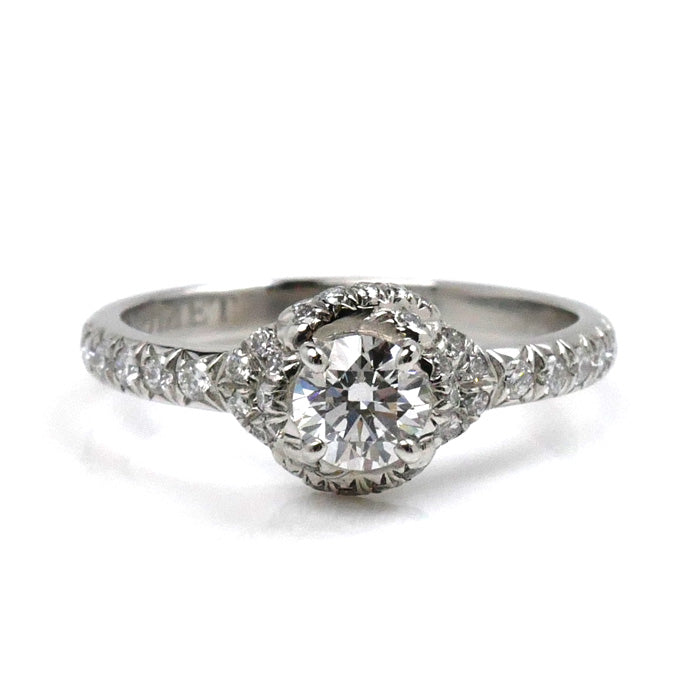 Chaumet Pt950 Platinum Diamond Ring