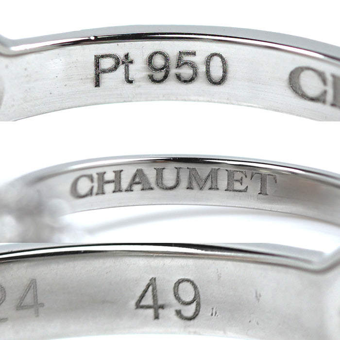 Chaumet Pt950 Platinum Diamond Ring