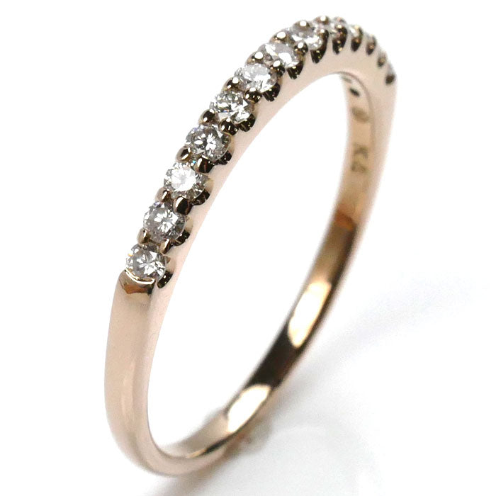 Vendome Aoyama K18PG Pink Gold Diamond Ring