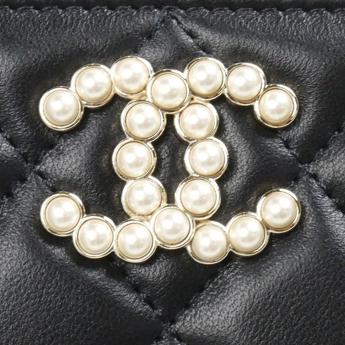 Chanel Matelasse COCO Pearl Coin Case