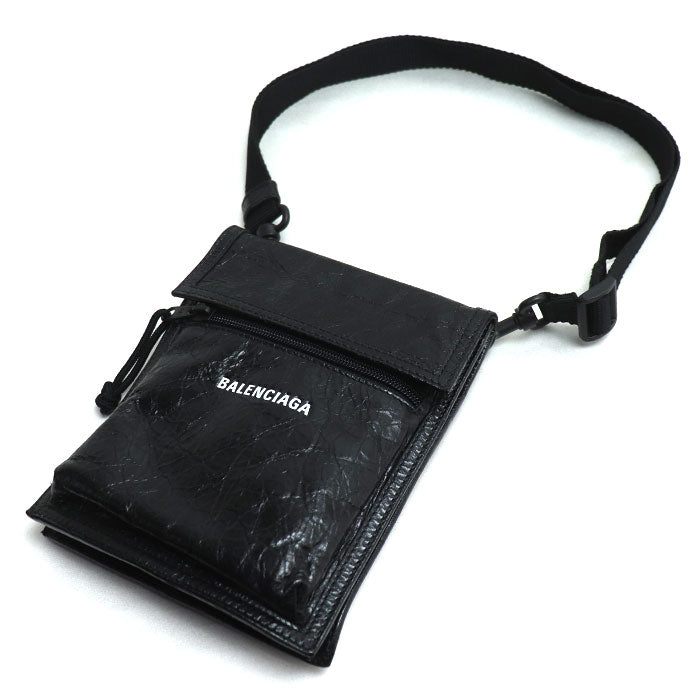 Balenciaga Explorer Leather Shoulder Bag