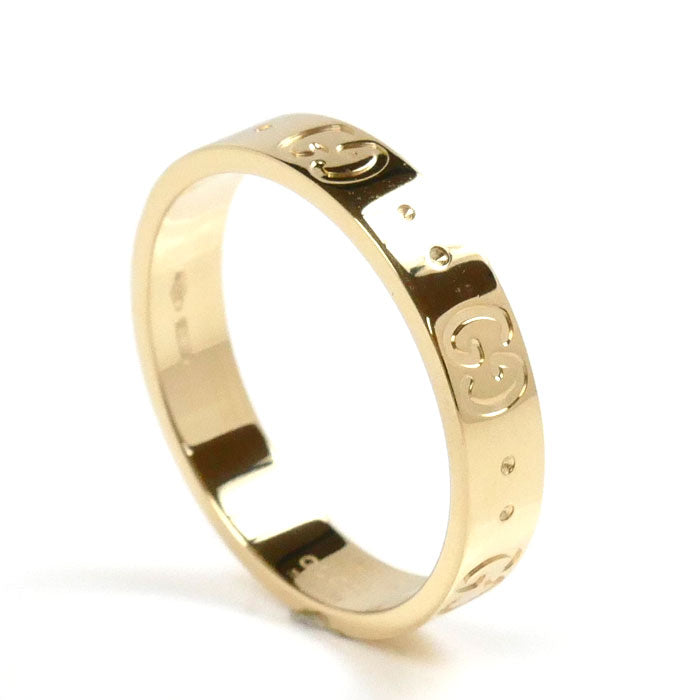 Gucci K18YG Yellow Gold Icon Ring