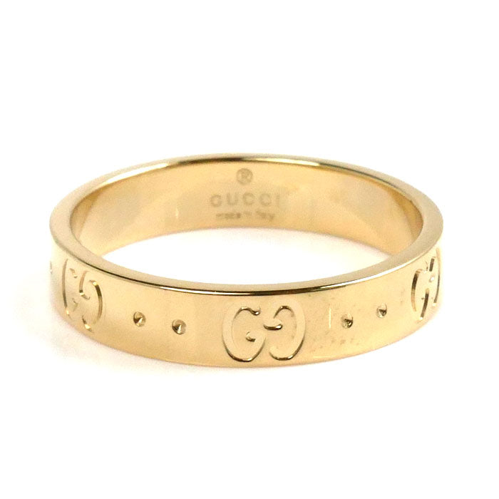 Gucci K18YG Yellow Gold Icon Ring