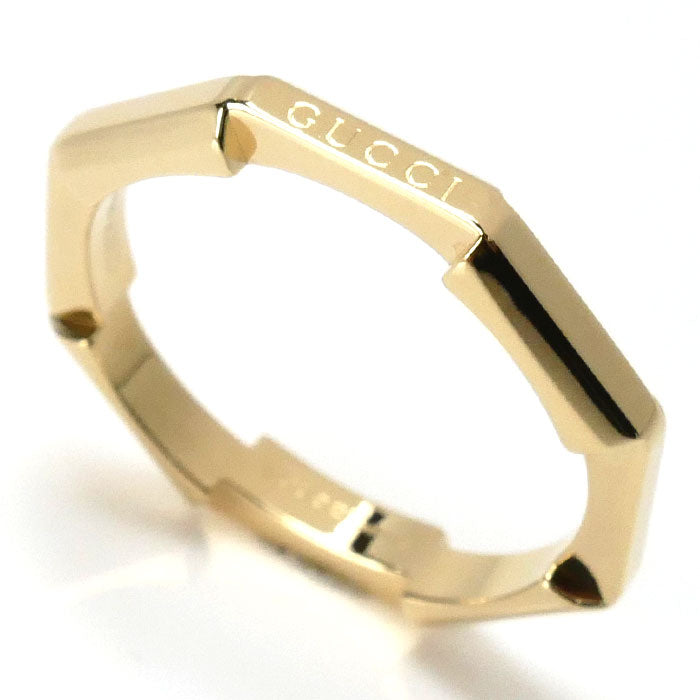 Gucci K18YG Yellow Gold Link to Love Ring