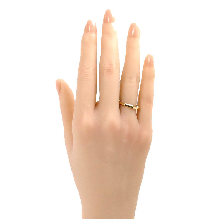 Gucci K18YG Yellow Gold Link to Love Ring